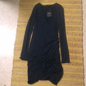 V-neck dress
